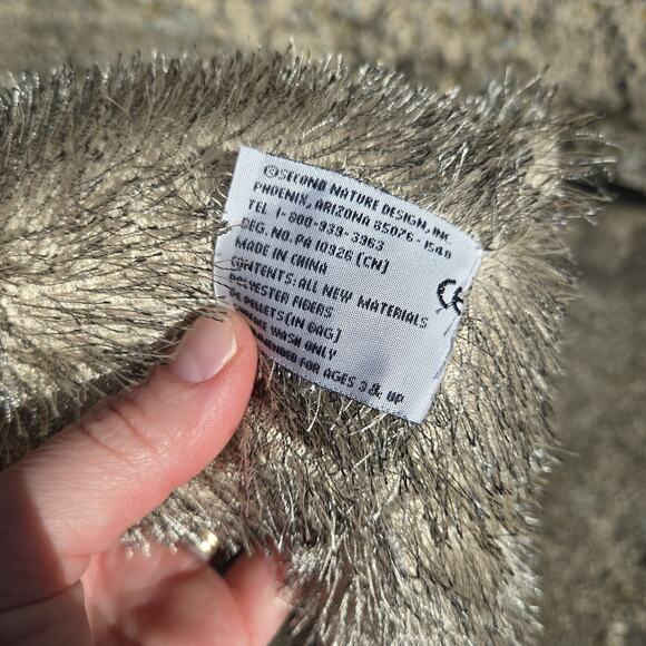 Second Nature Design Simply Irresistible Gray Sad Teddy Bear Plush 2004 - Picture 9 of 9